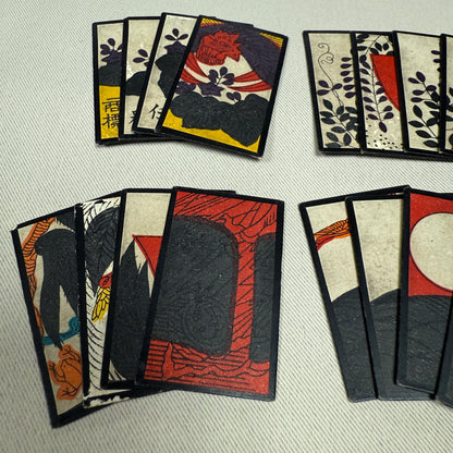 "Incomplete Set" Vintage Hanafuda Card Game