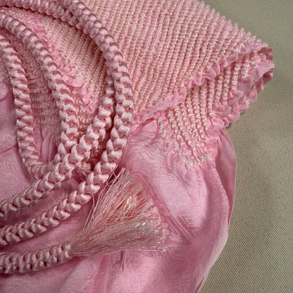 "Cherry Blossom Pink" Obiage Obijime Set