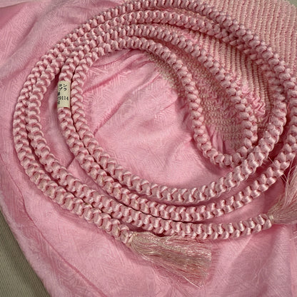 "Cherry Blossom Pink" Obiage Obijime Set