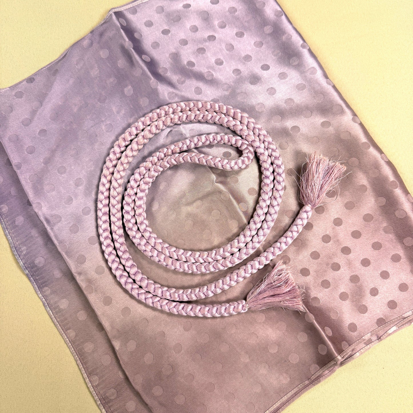 "Lavender Shades" Obiage Obijime Set
