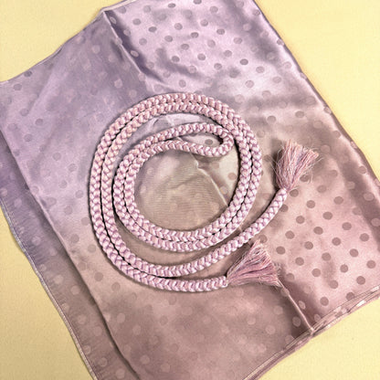 "Lavender Shades" Obiage Obijime Set