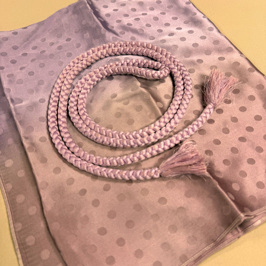"Lavender Shades" Obiage Obijime Set