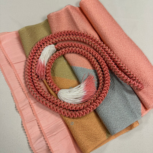 "Autumn Harmony" Obiage Obijime Set