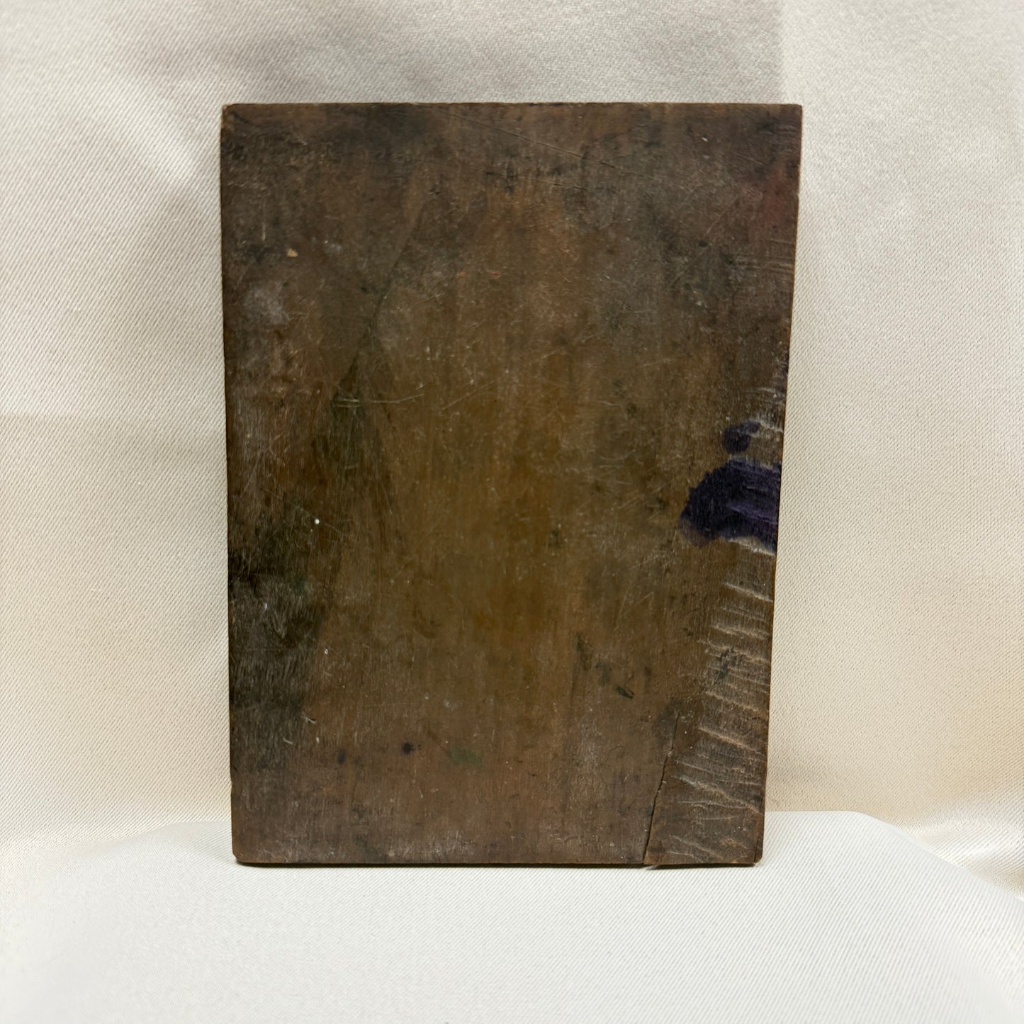 "Daikokuten" Hand Carved Woodblock