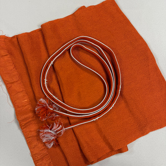 "Fiery Autumn" Obiage Obijime Set