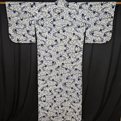 "Summer Wind" Vintage Japanese Yukata
