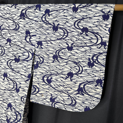 "Summer Wind" Vintage Japanese Yukata