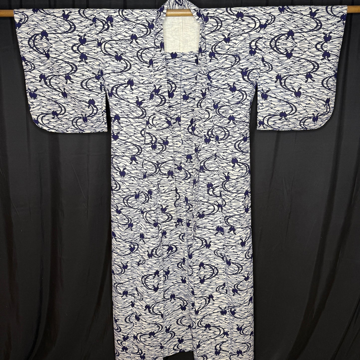 "Summer Wind" Vintage Japanese Yukata