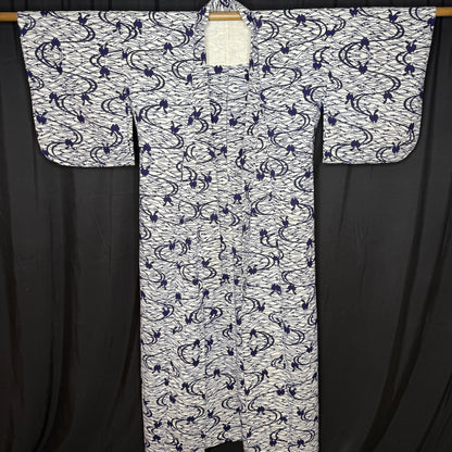 "Summer Wind" Vintage Japanese Yukata