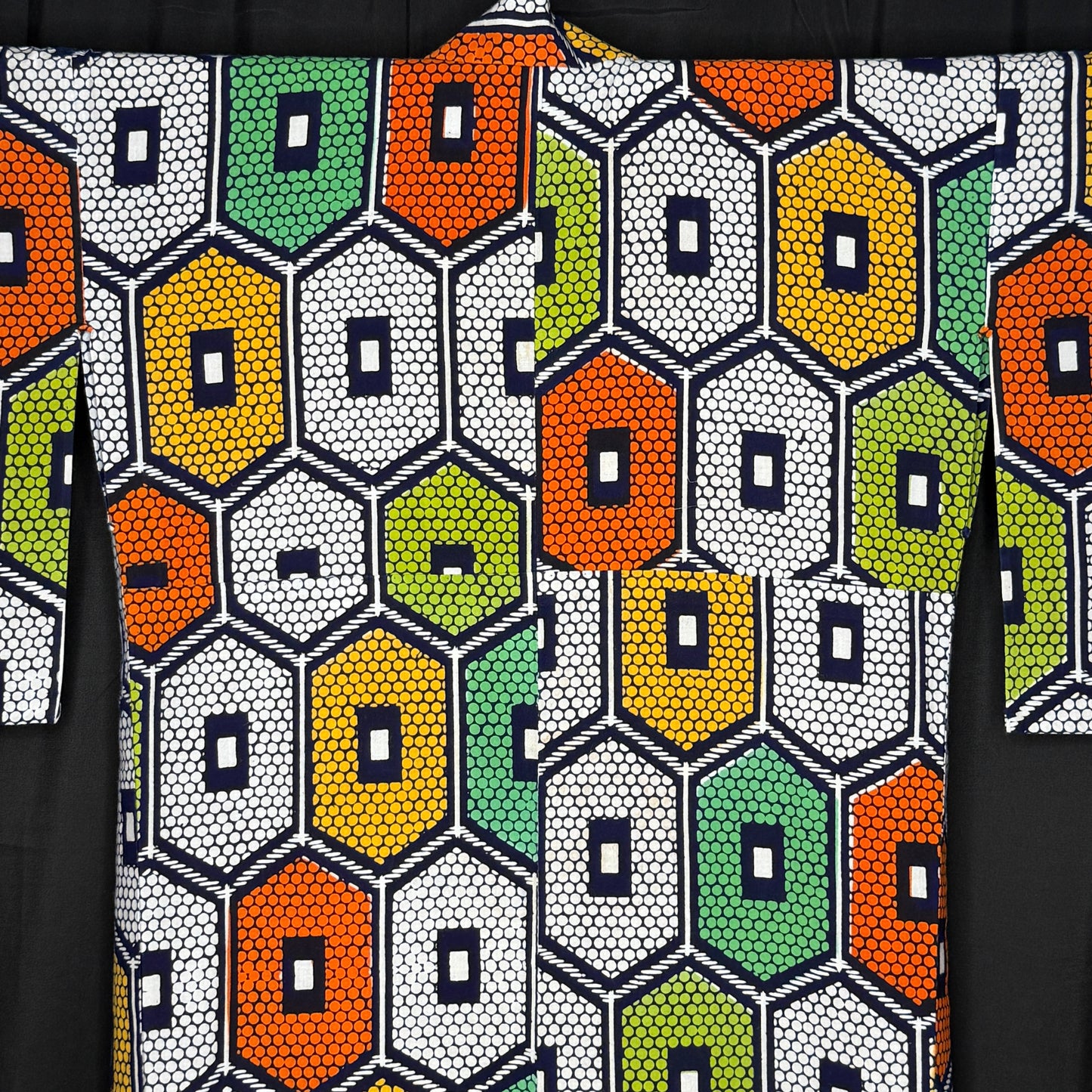 "Pop Art Kikko" Vintage Japanese Yukata