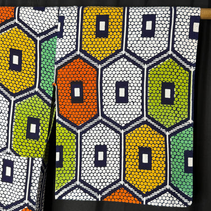 "Pop Art Kikko" Vintage Japanese Yukata