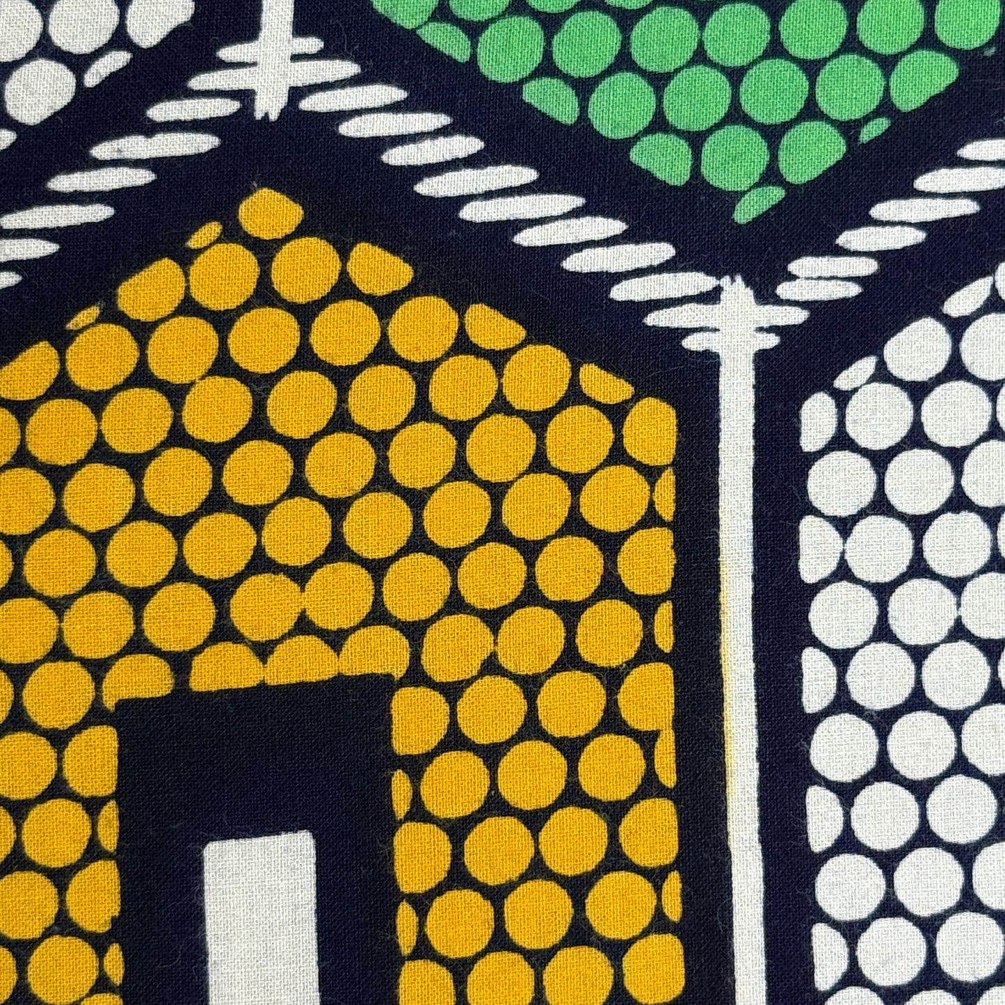 "Pop Art Kikko" Vintage Japanese Yukata