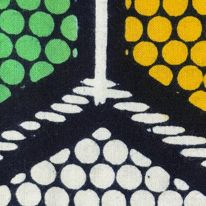 "Pop Art Kikko" Vintage Japanese Yukata