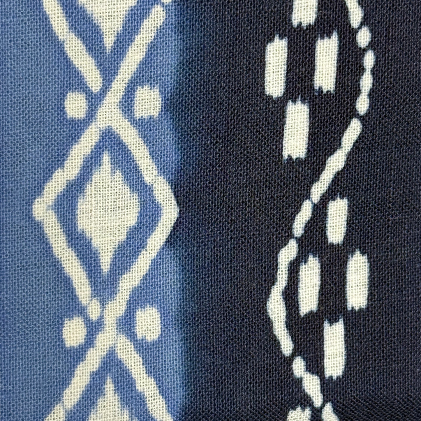 "Blue Ribbon" Vintage Japanese Yukata