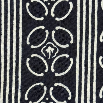 "Indigo and White" Vintage Japanese Yukata