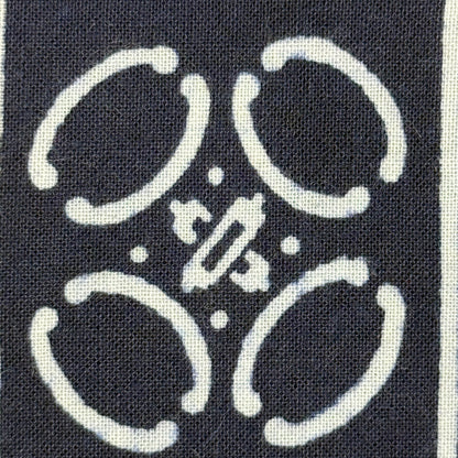 "Indigo and White" Vintage Japanese Yukata