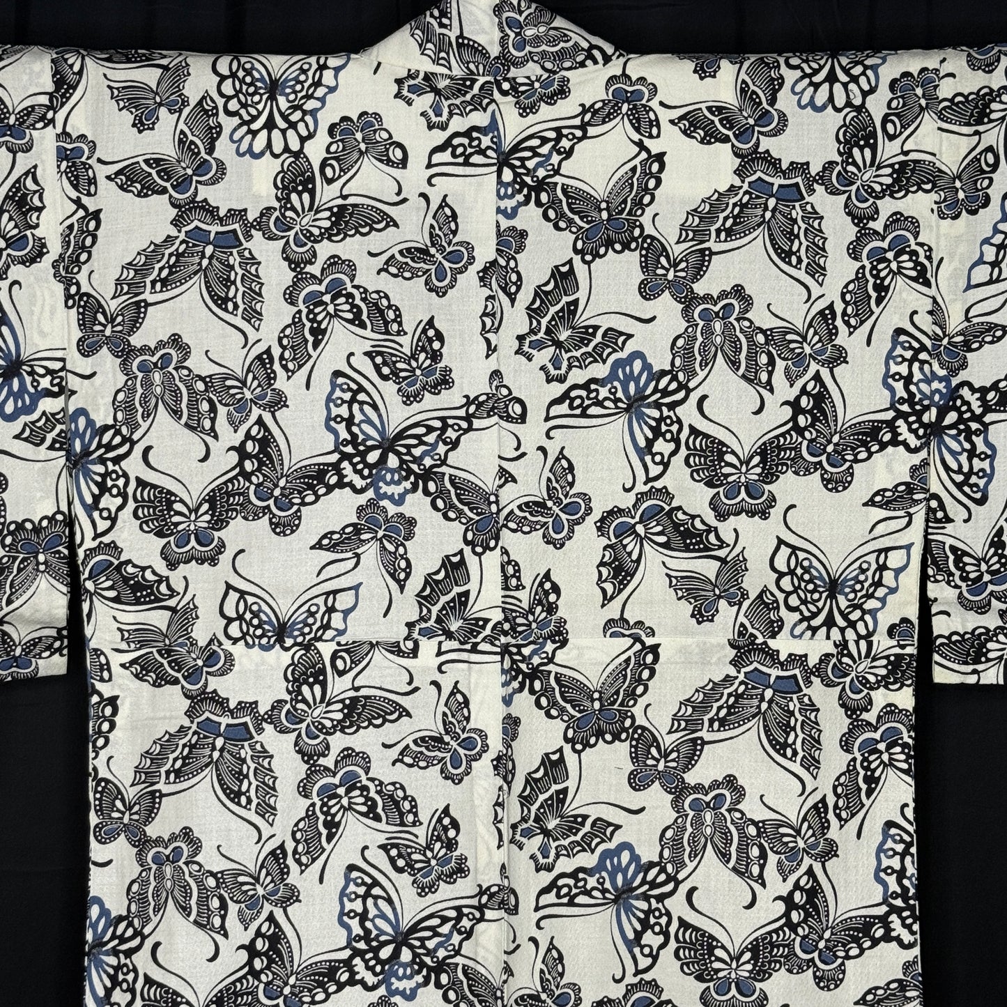 "Butterfly Field" Vintage Casual Kimono