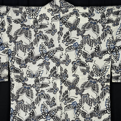 "Butterfly Field" Vintage Casual Kimono