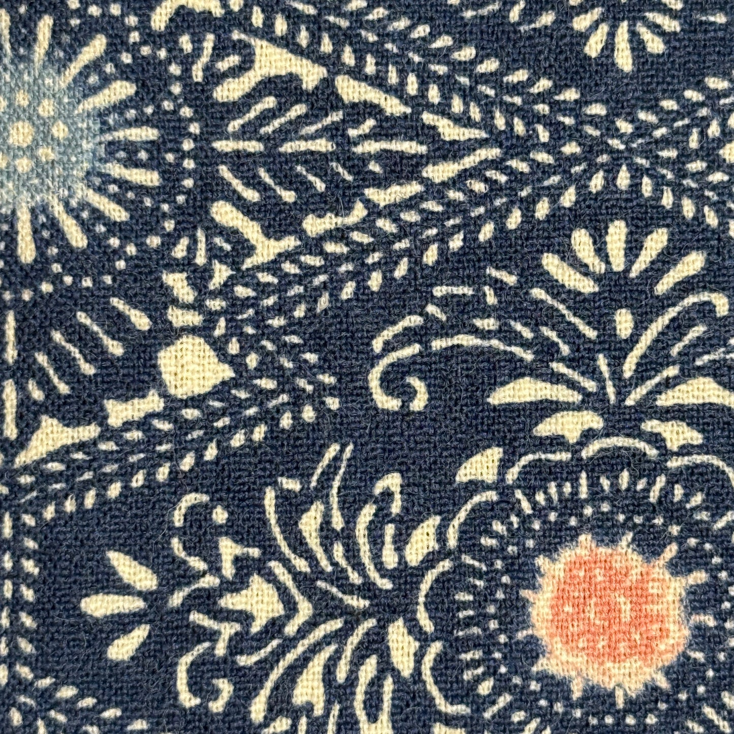 "Pine Lozenge Grid" Vintage Casual Kimono