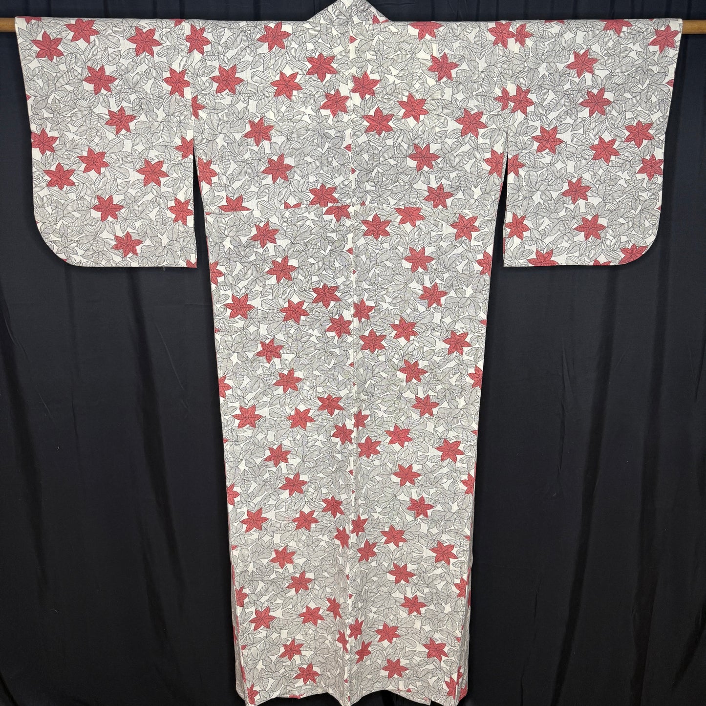 "Momiji Garden" Vintage Casual Kimono
