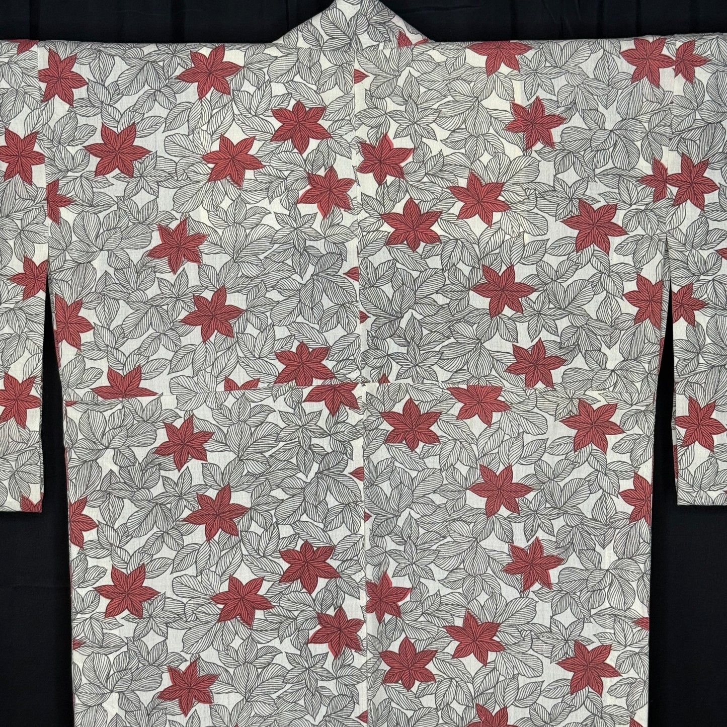 "Momiji Garden" Vintage Casual Kimono