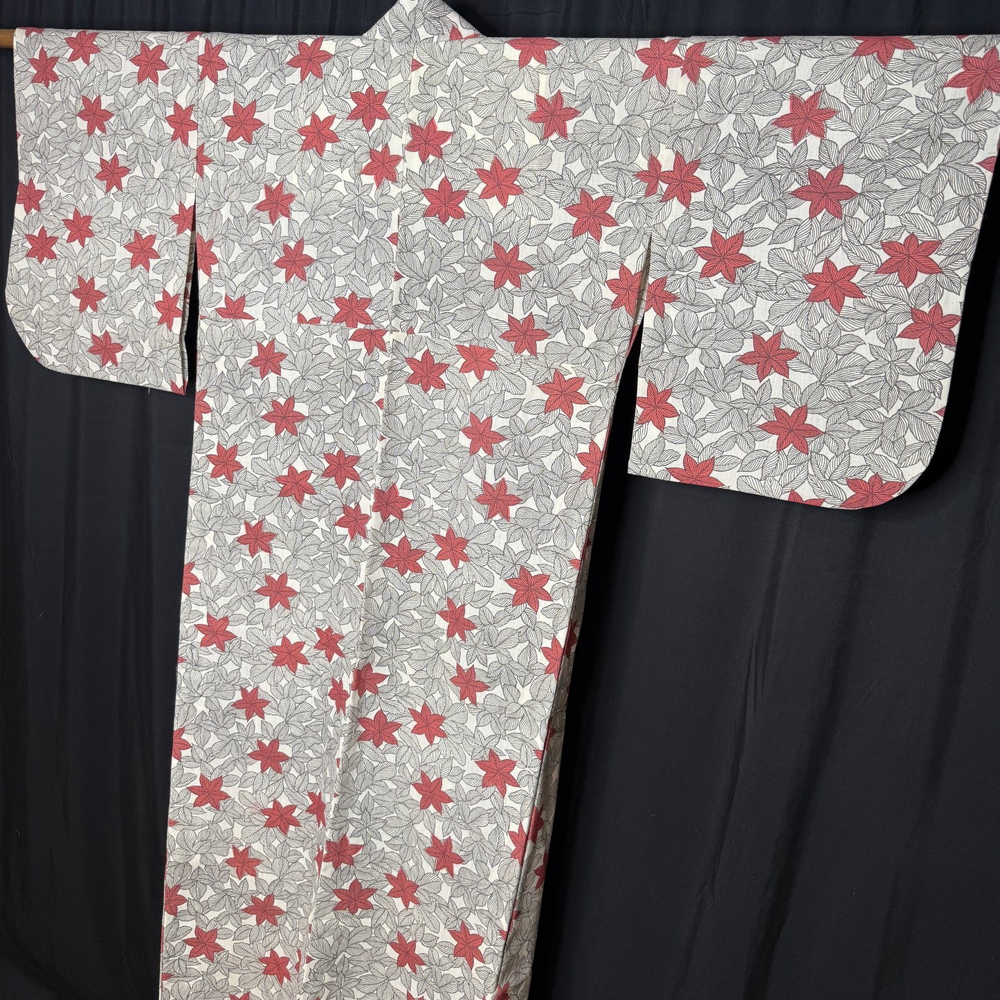 "Momiji Garden" Vintage Casual Kimono