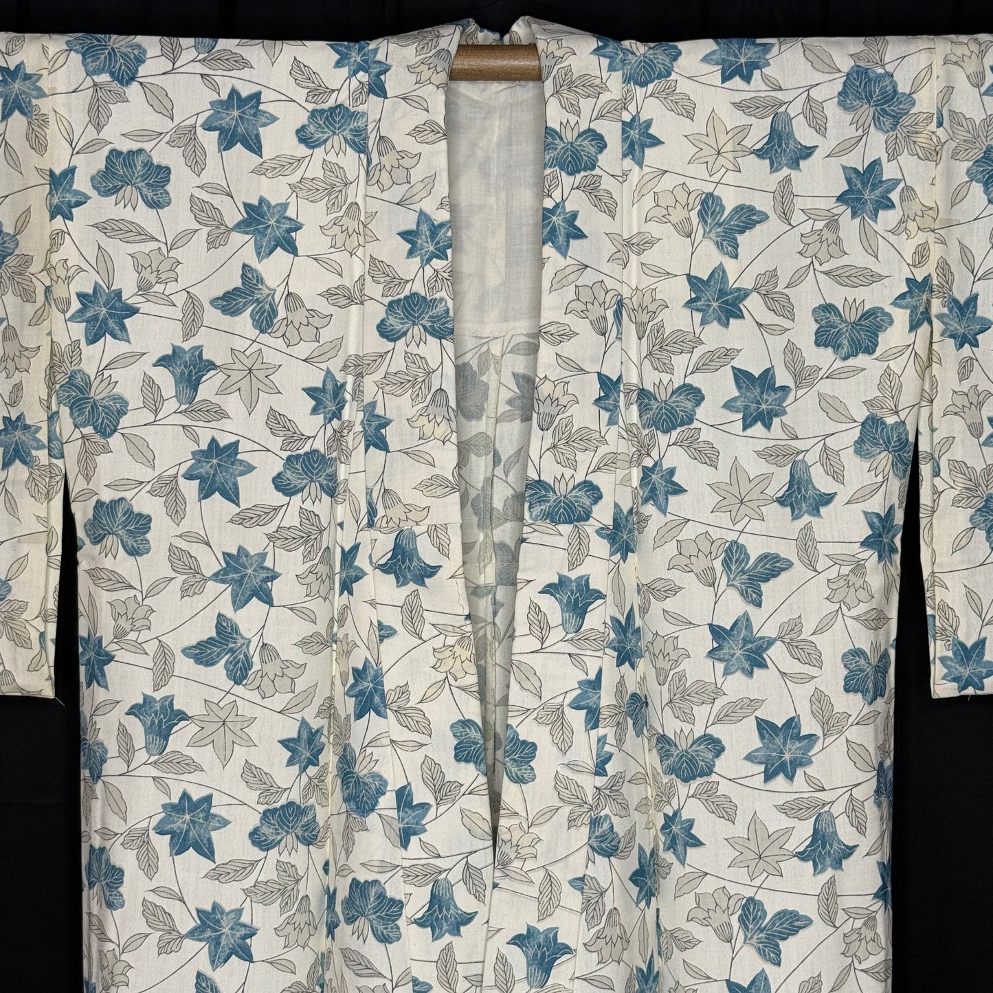 "Summer Blue" Vintage Casual Kimono