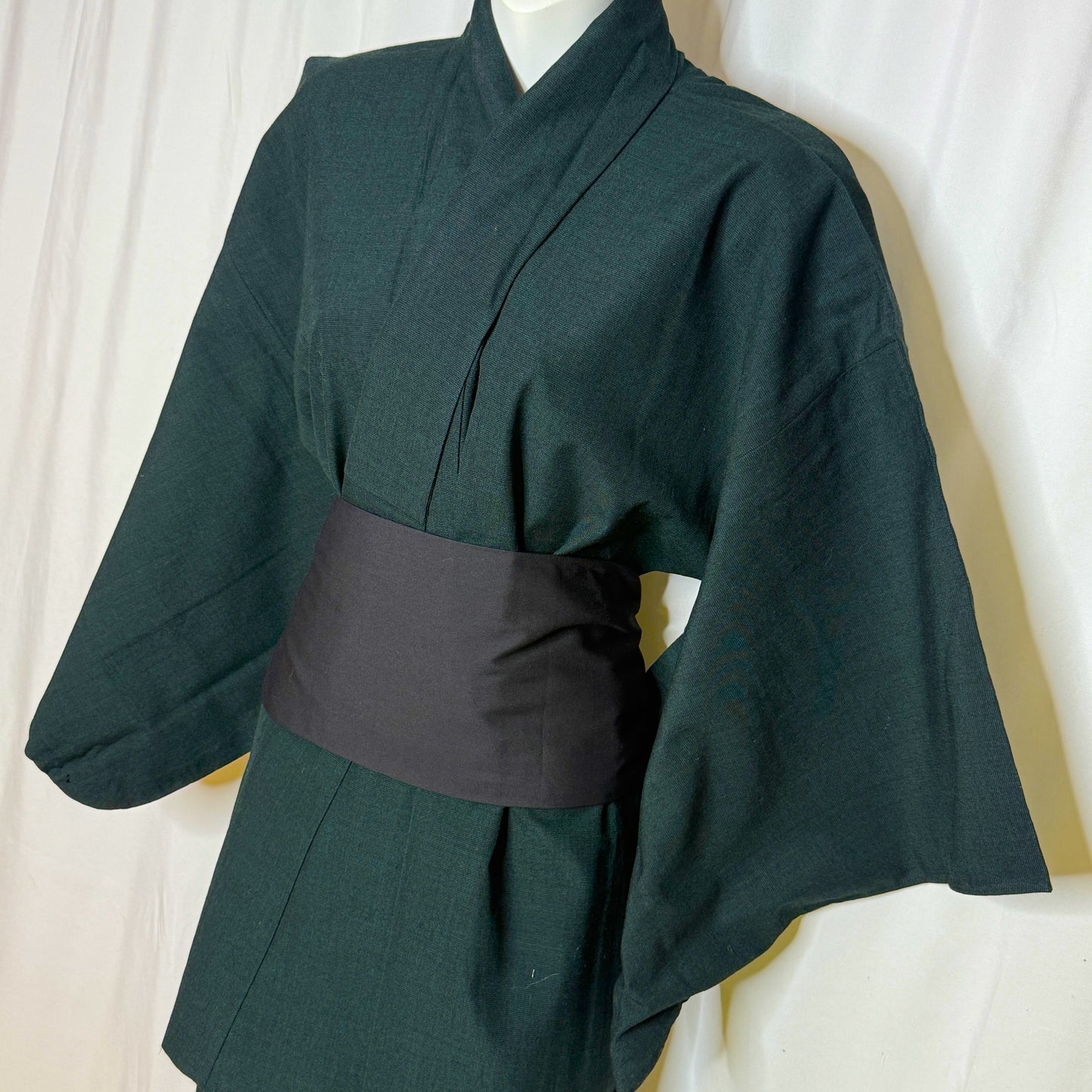 "Deep Forest" Vintage Casual Kimono