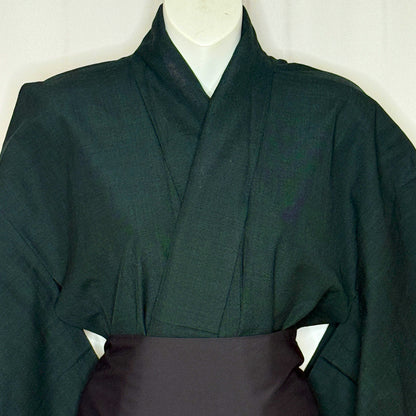 "Deep Forest" Vintage Casual Kimono
