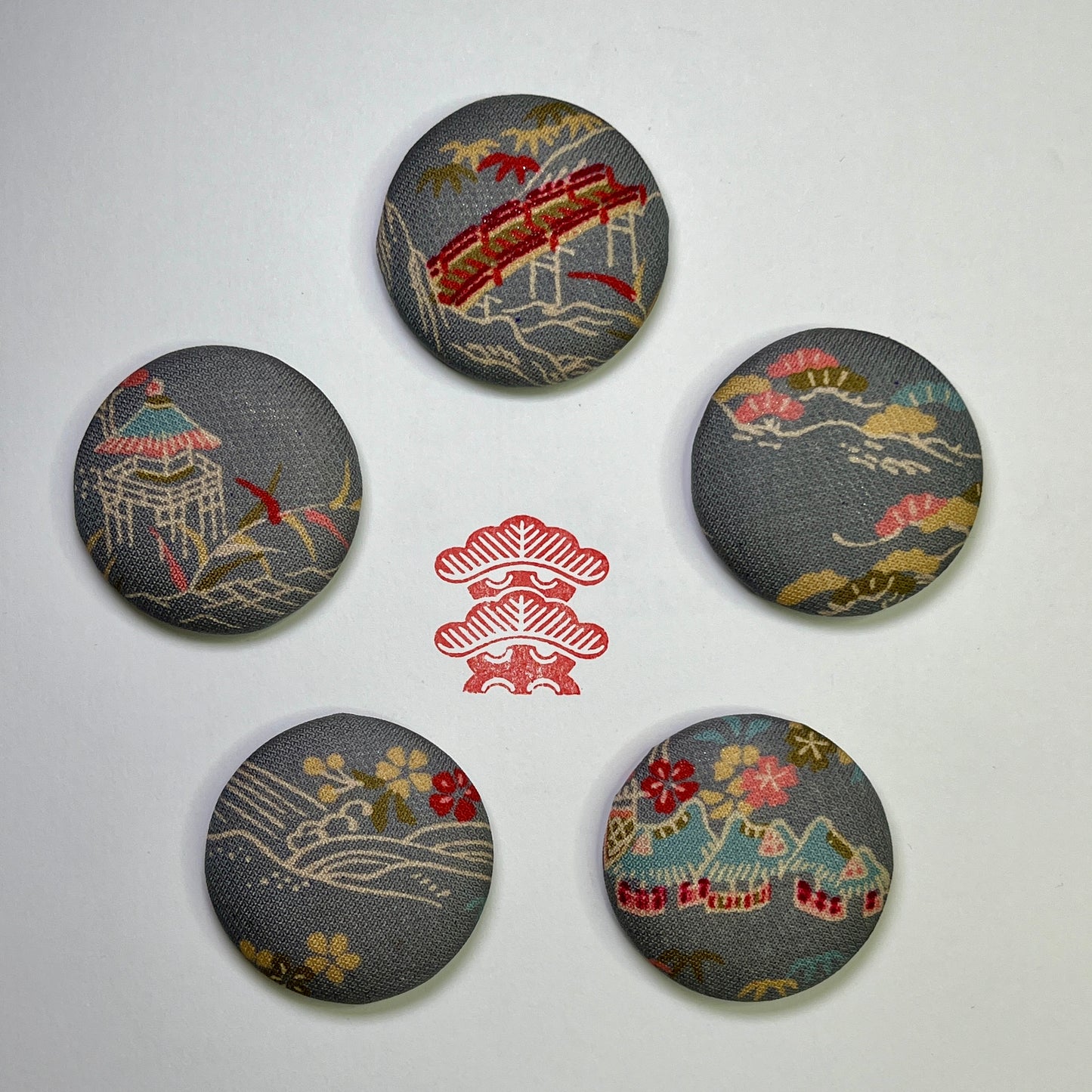 "Kumamoto" Japanique Magnets