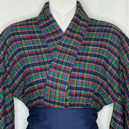 "Mountain Cabin" Vintage Casual Kimono