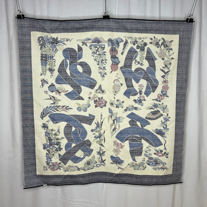 "Serizawa" Furoshiki Wrapping Cloth