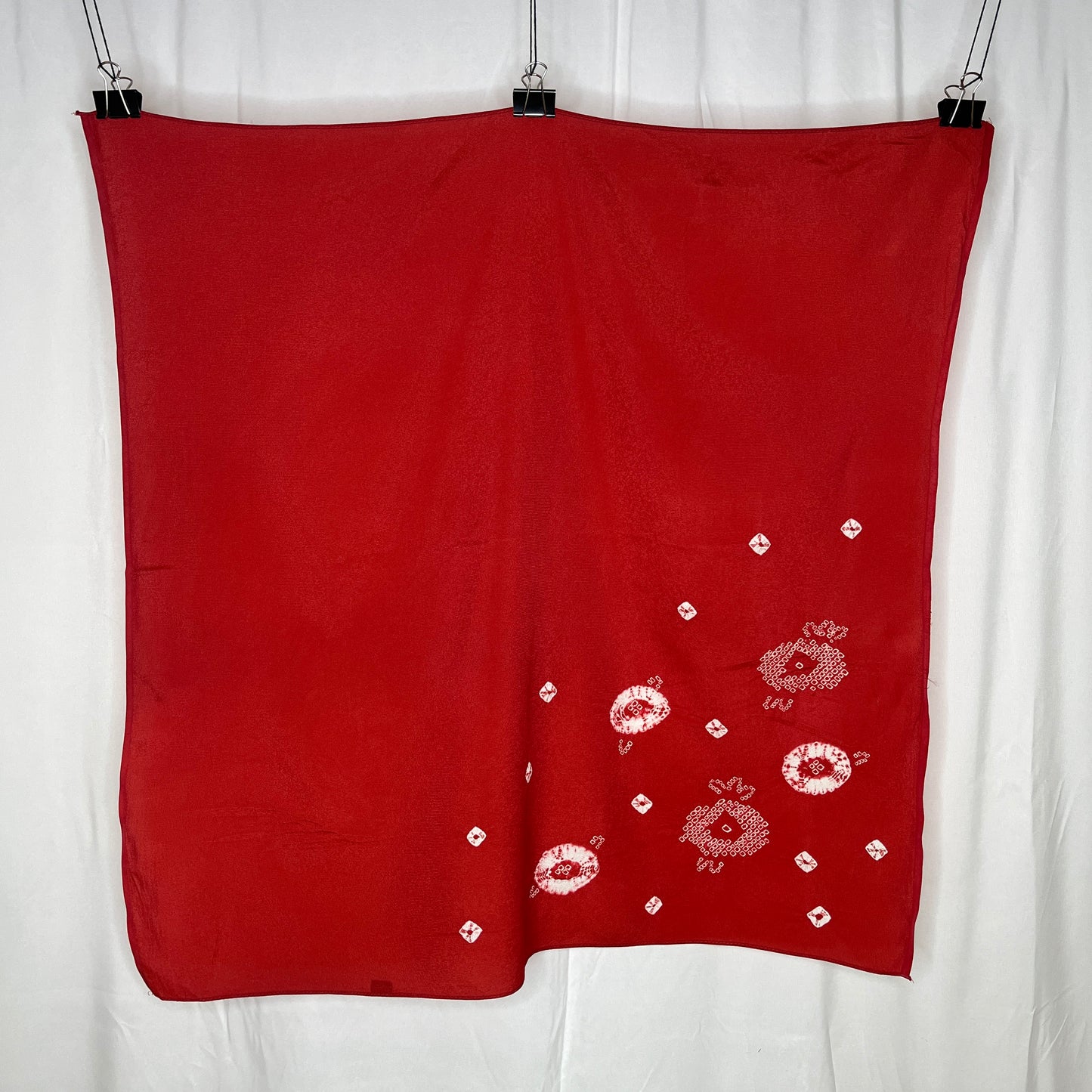 "Red Shibori" Furoshiki Wrapping Cloth