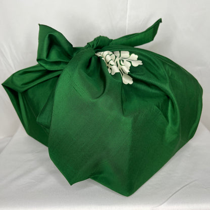 "Paulownia Green" Furoshiki Wrapping Cloth