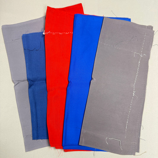 "Red vs Blue" Silk Linings Bundle