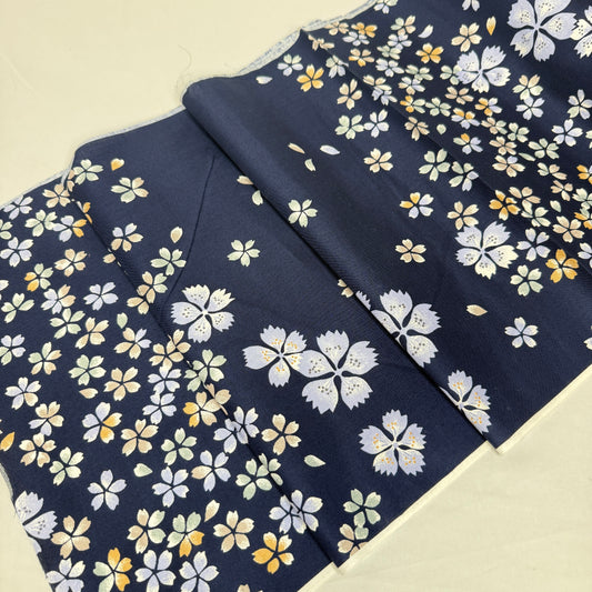 "Sakura Cotton" Vintage Kimono Yardage