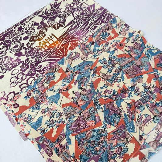 "Storybook Collage" Yardage Pair Set