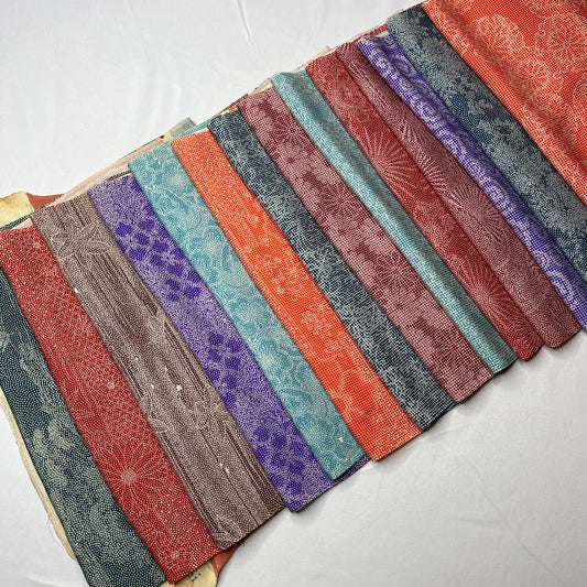 "Jeweltones" Kimono Sampler Bolt