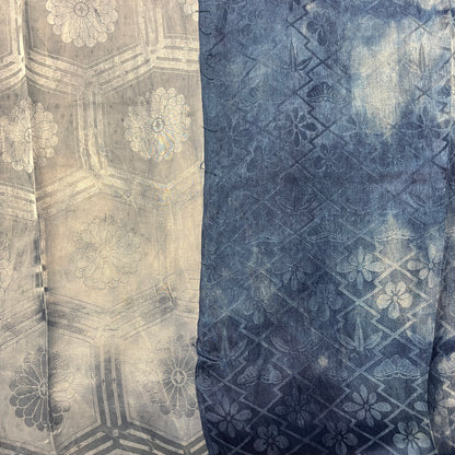 "Indigo Fun - 12 Wide" Overdyed Linings