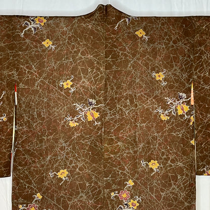 "Spiderweb of Florals" Vintage Haori