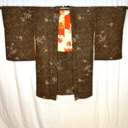 "Spiderweb of Florals" Vintage Haori