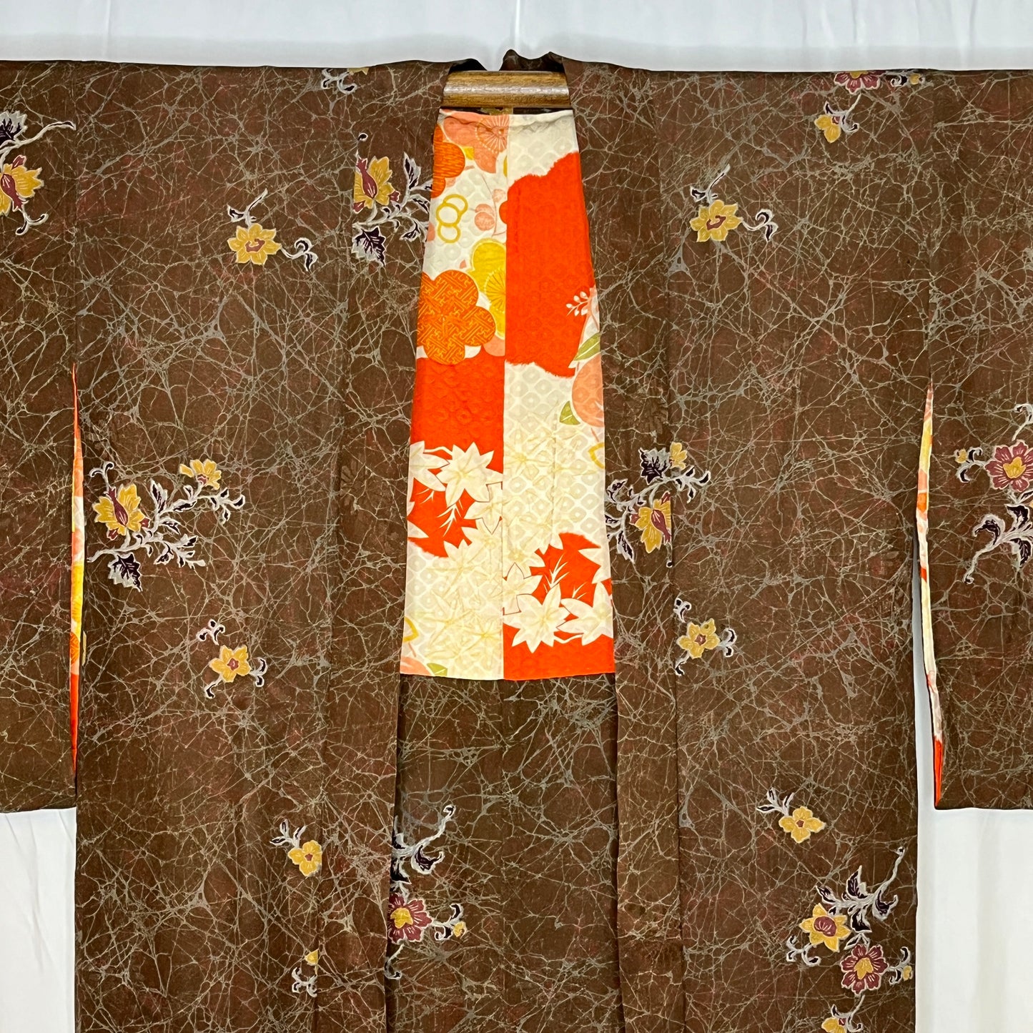 "Spiderweb of Florals" Vintage Haori