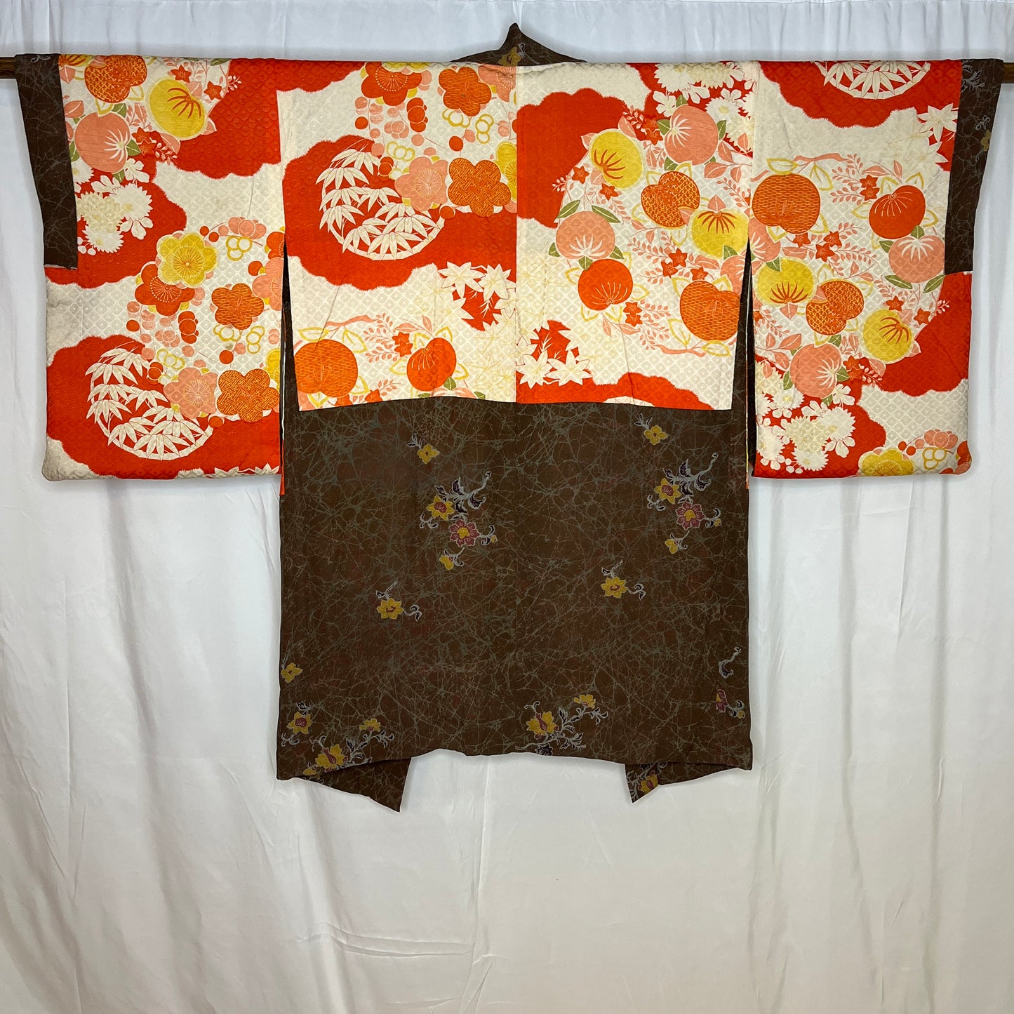 "Spiderweb of Florals" Vintage Haori