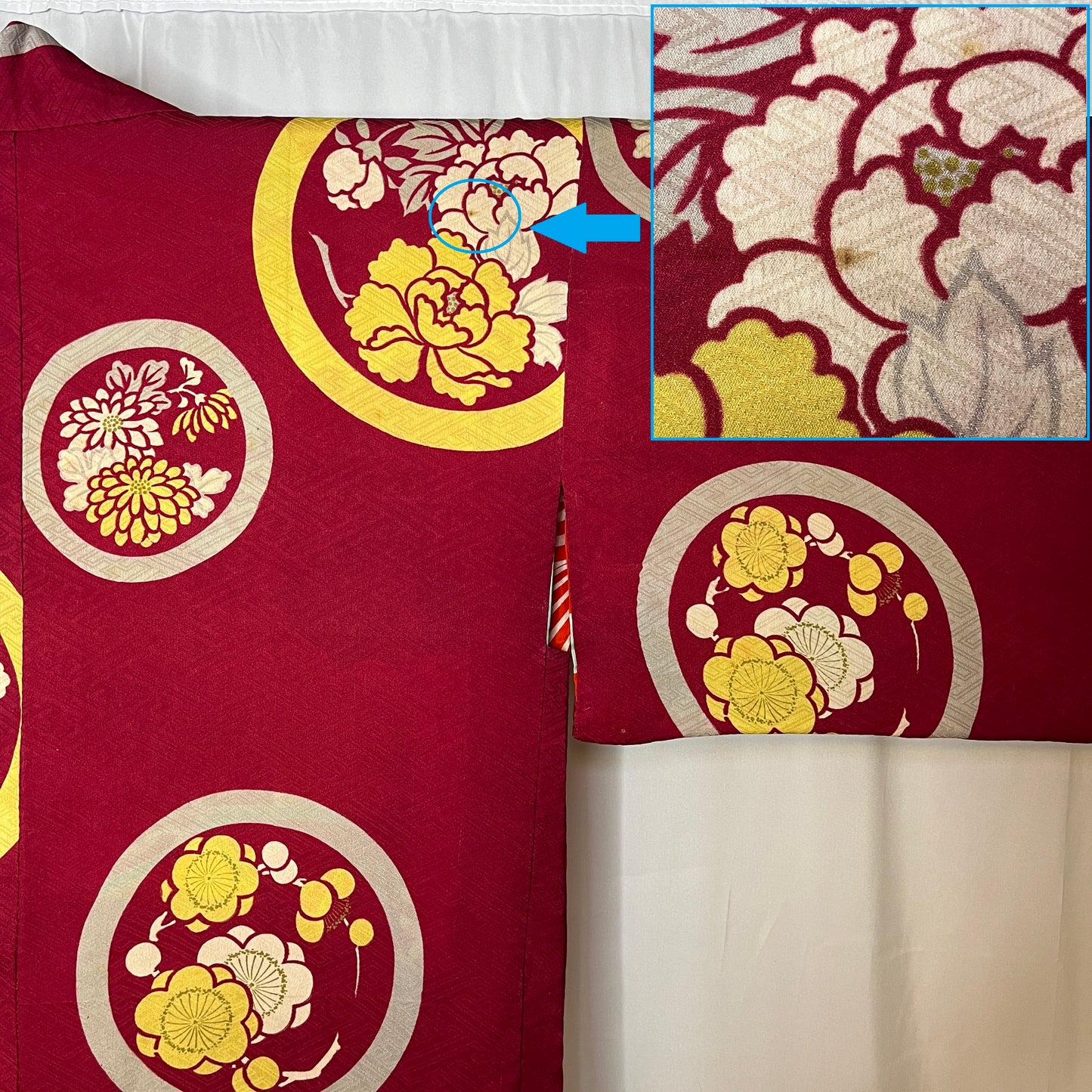 "Floral Bubbles" Vintage Haori