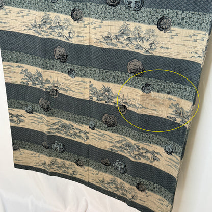 "Harbor Mist" Man's Juban Underkimono