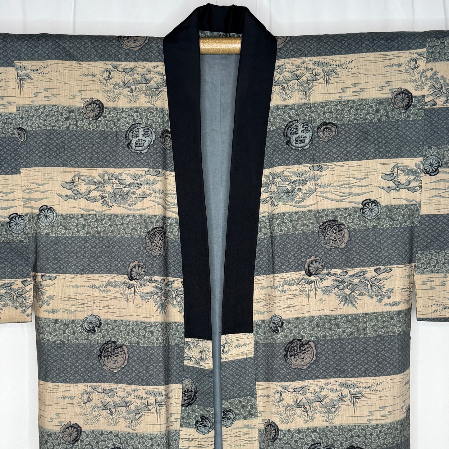 "Harbor Mist" Man's Juban Underkimono