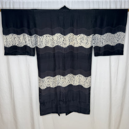 "Shibori Tide" Man's Juban Underkimono