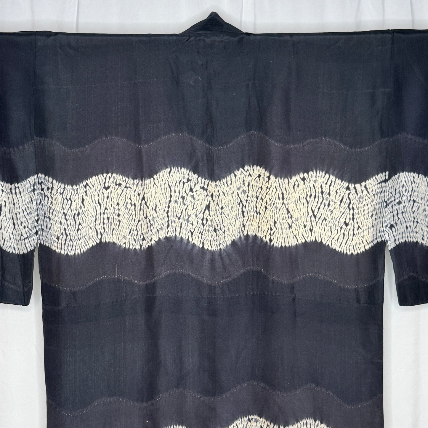 "Shibori Tide" Man's Juban Underkimono