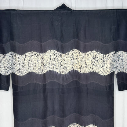 "Shibori Tide" Man's Juban Underkimono