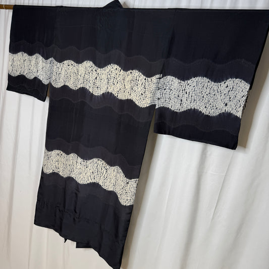"Shibori Tide" Man's Juban Underkimono